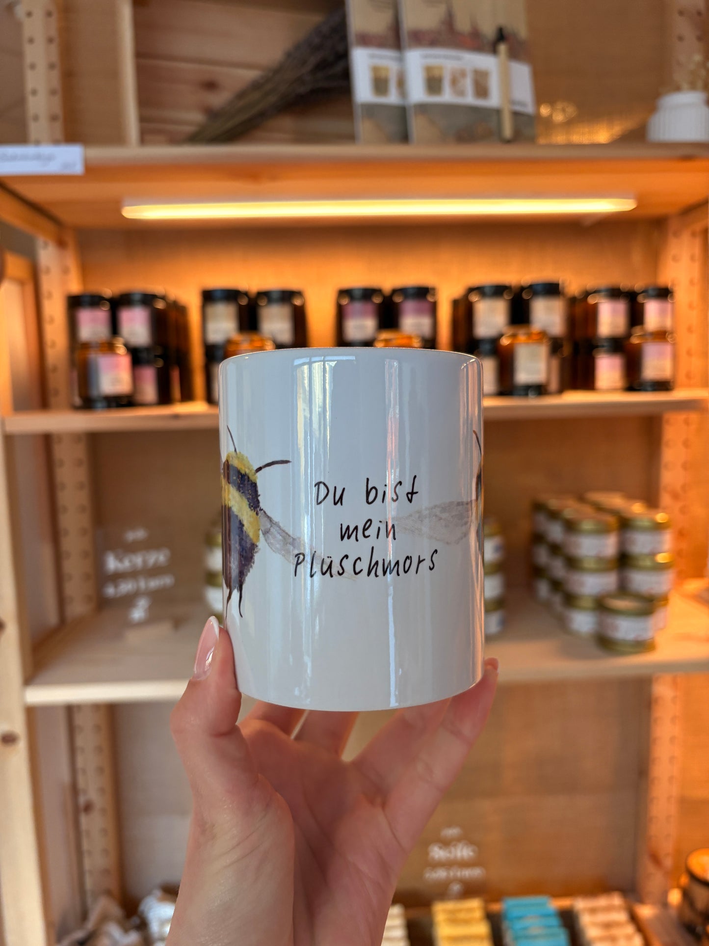 Tasse „Du bist mein Plüschmors“