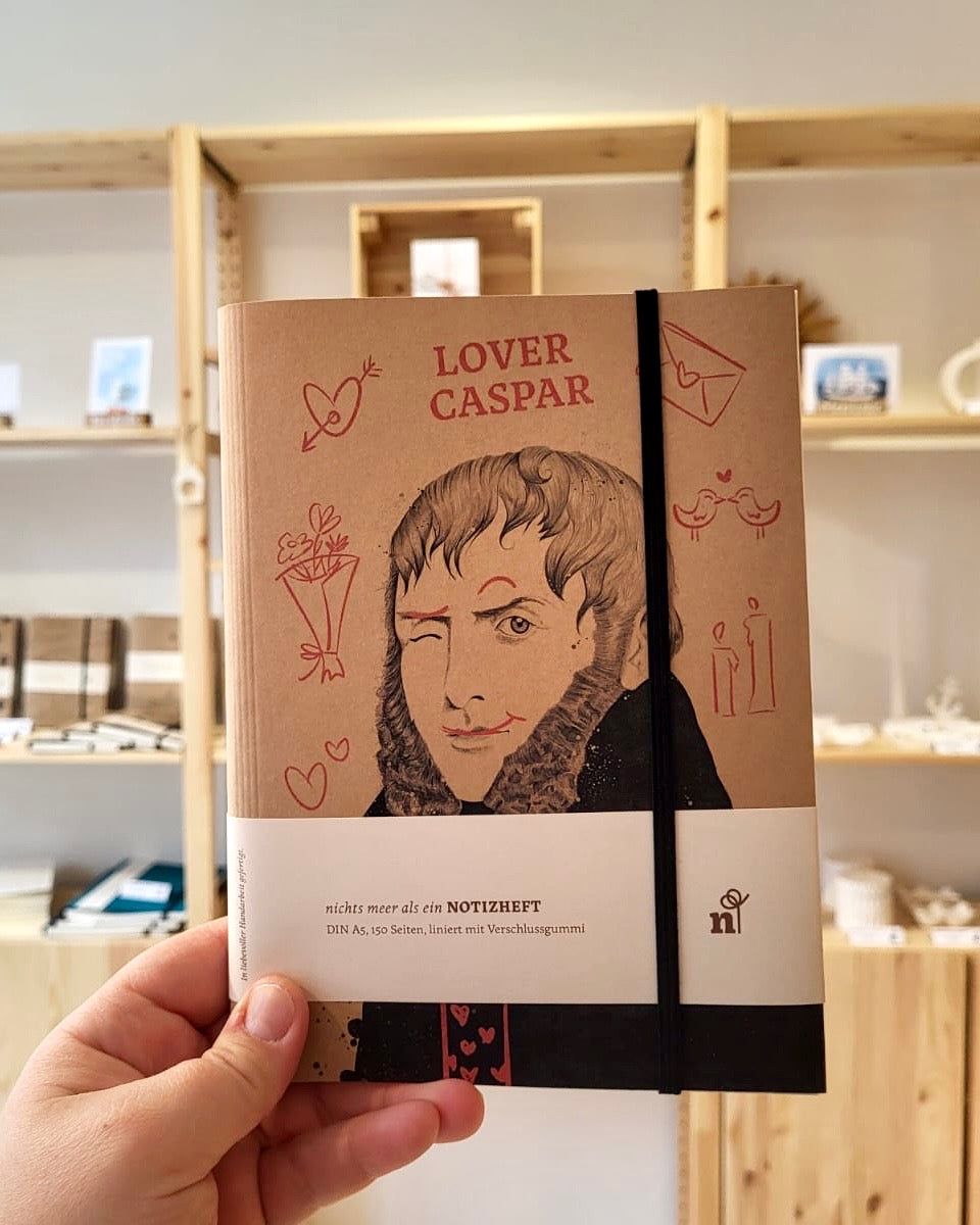 Notizheft DIN A5 “Lover Caspar“