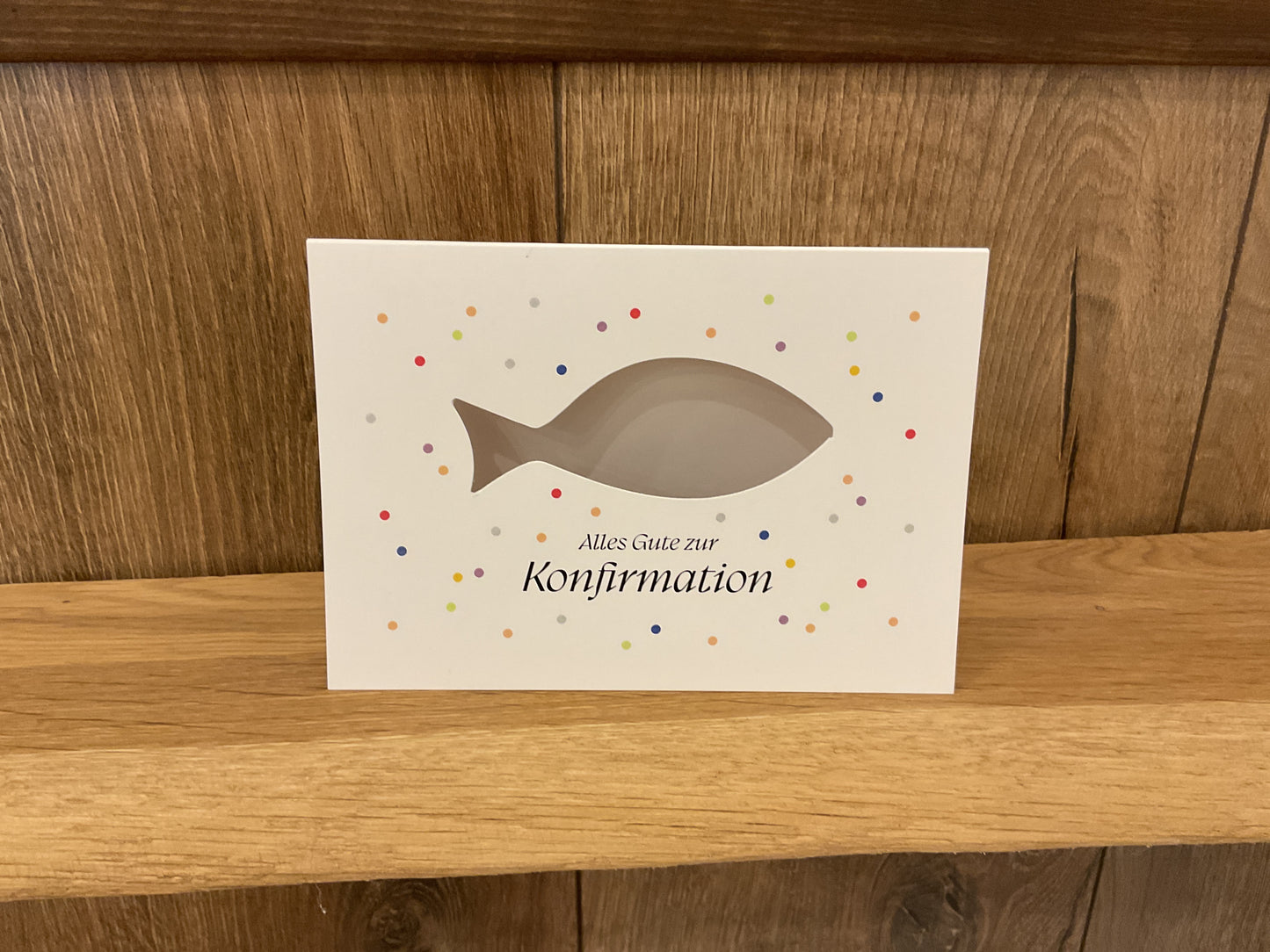 Klappkarte „Alles Gute zur Konfirmation“