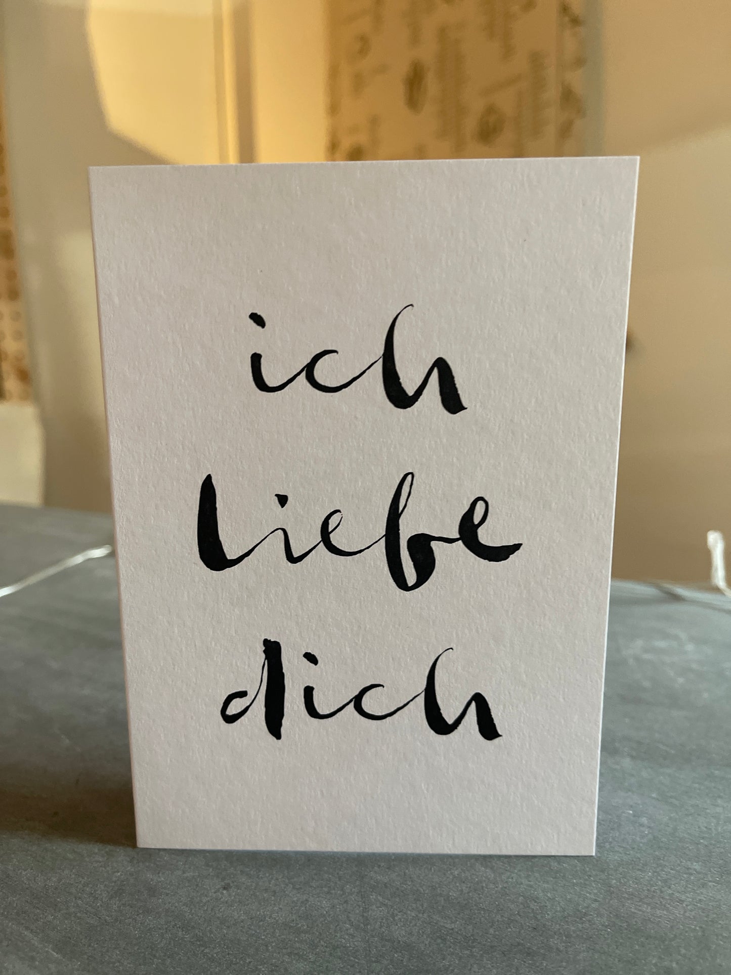Klappkarte Valentinstag "Ich liebe Dich "