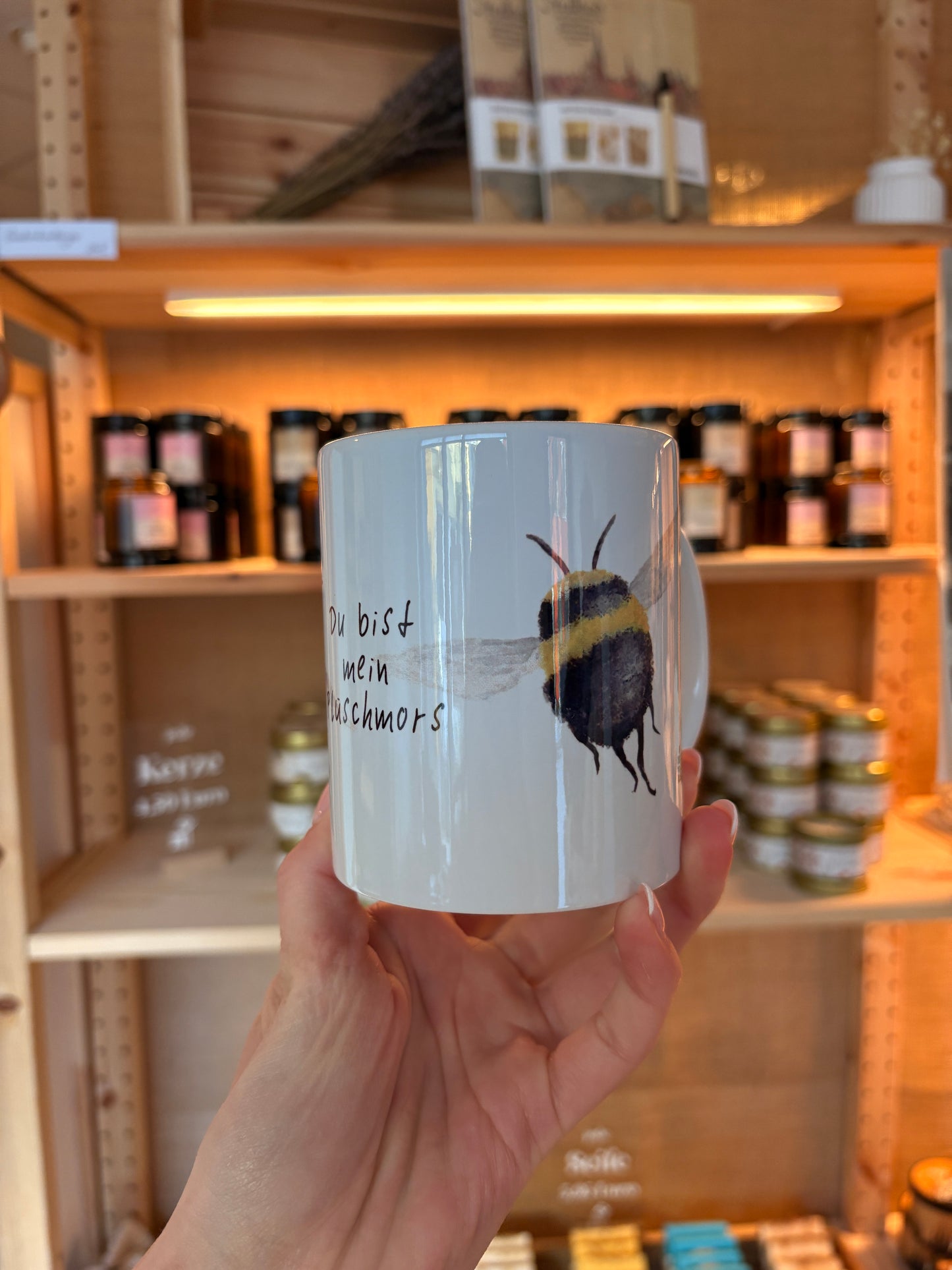 Tasse „Du bist mein Plüschmors“