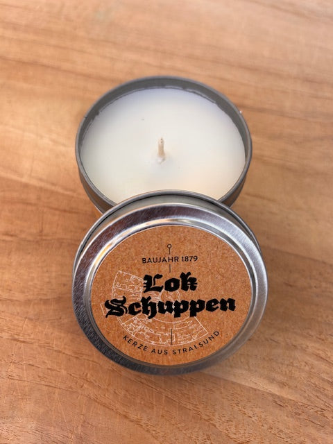 Duftkerze in Dose »Lokschuppen«