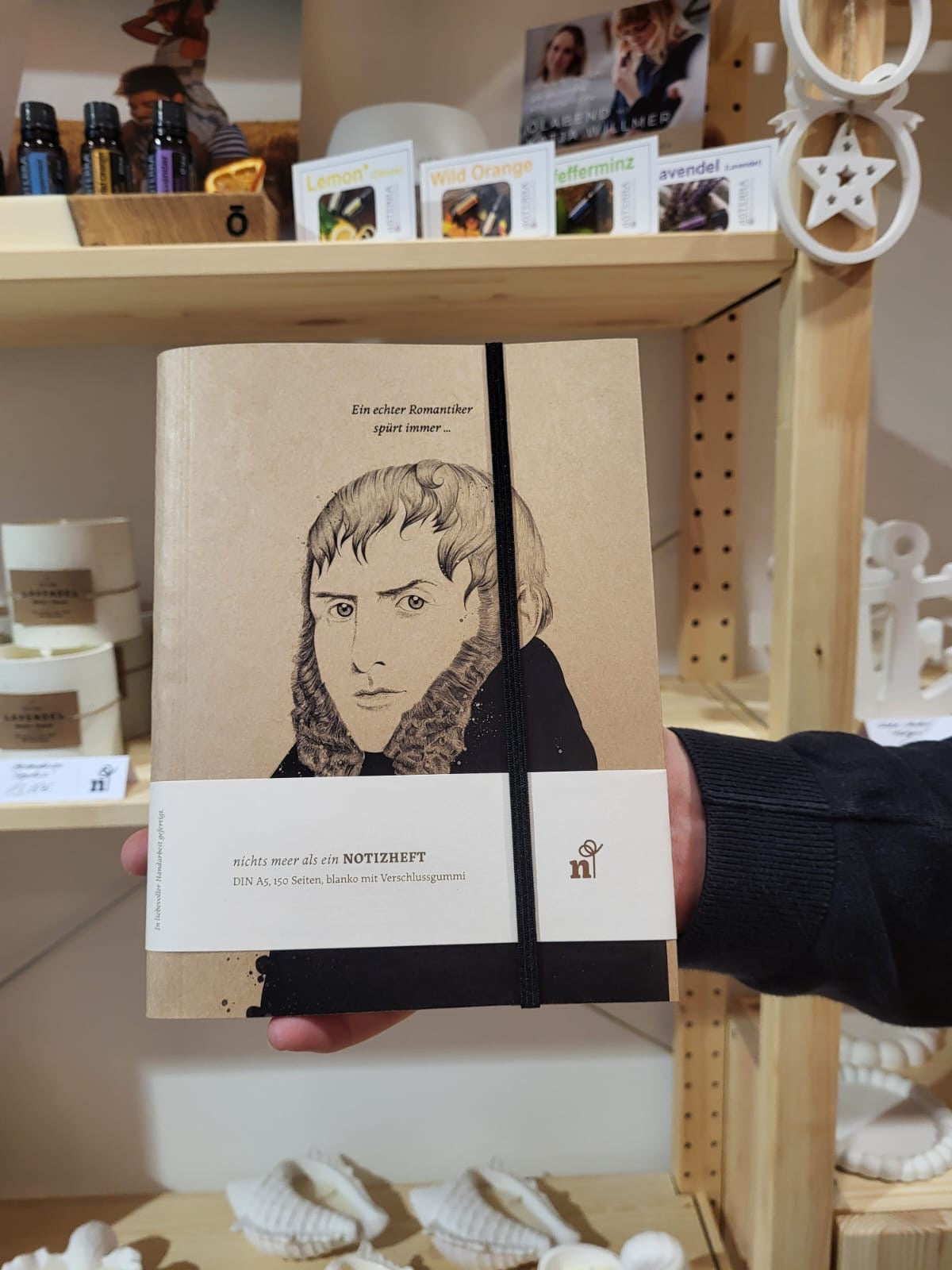 Notizheft DIN A5 »Ein echter Romantiker..«