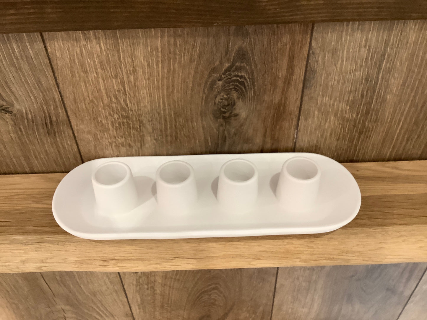 Deko Stabkerzenhalter oval Vierer