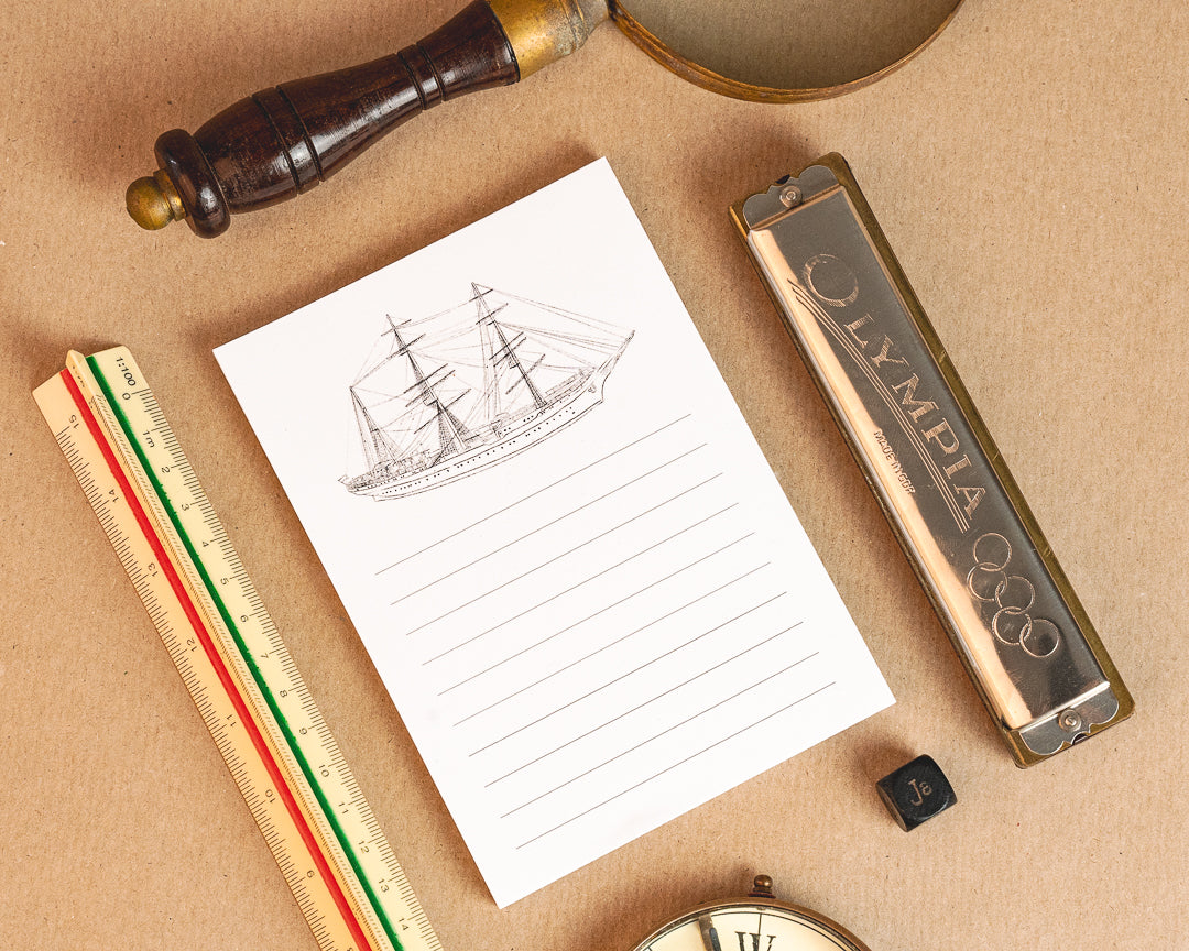 Gorch Fock Notizblock A6