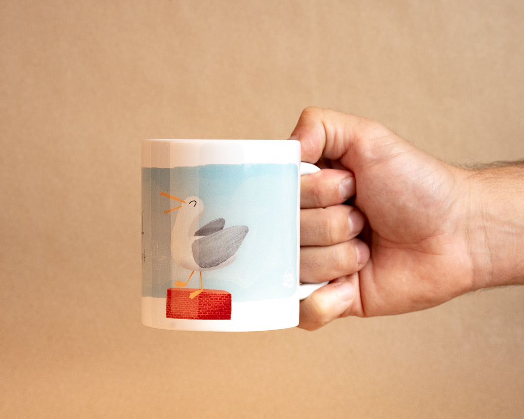 Tasse Möwe "löppt"