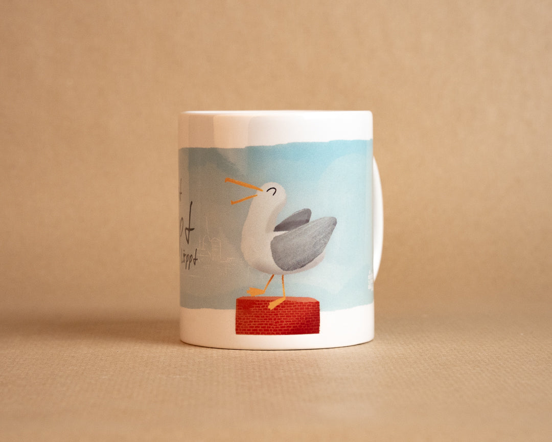 Tasse Möwe "löppt"