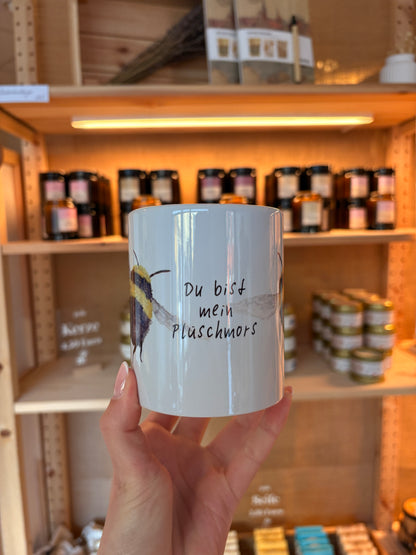Tasse „Du bist mein Plüschmors“