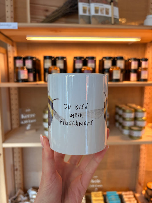 Tasse „Du bist mein Plüschmors“